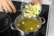 Приготовление блюда по рецепту - Суп с семгой. Шаг 13